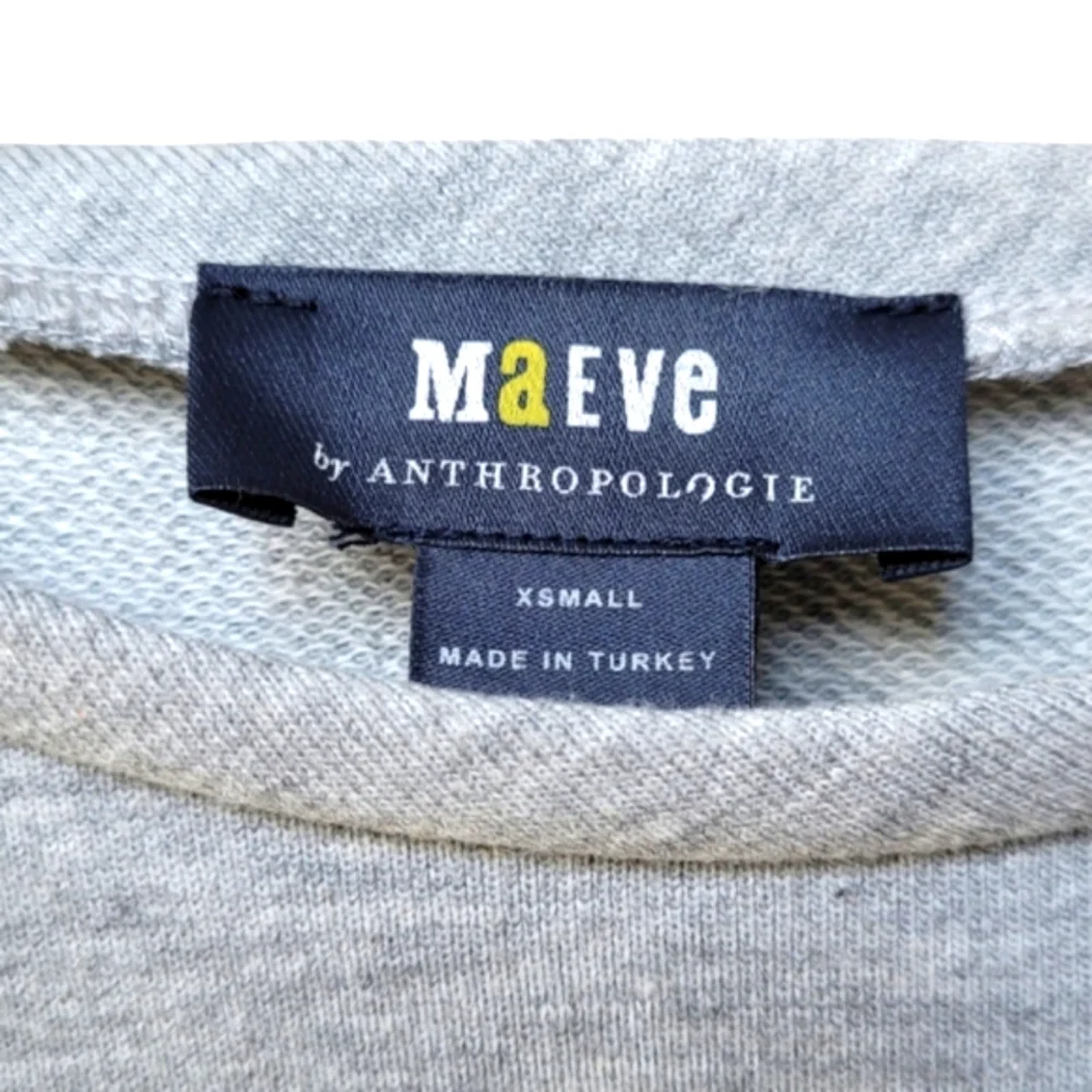 Maeve Stripe Tape Twofer Blouse Size XS - Picture 11 of 14